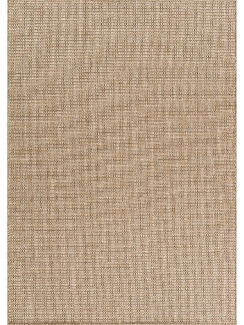 Sisalux 3083 Bej Sisal Dokuma Jüt Kilim Hav Toz Vermez Halı Salon Mutfak Oda Halısı-80x150-5