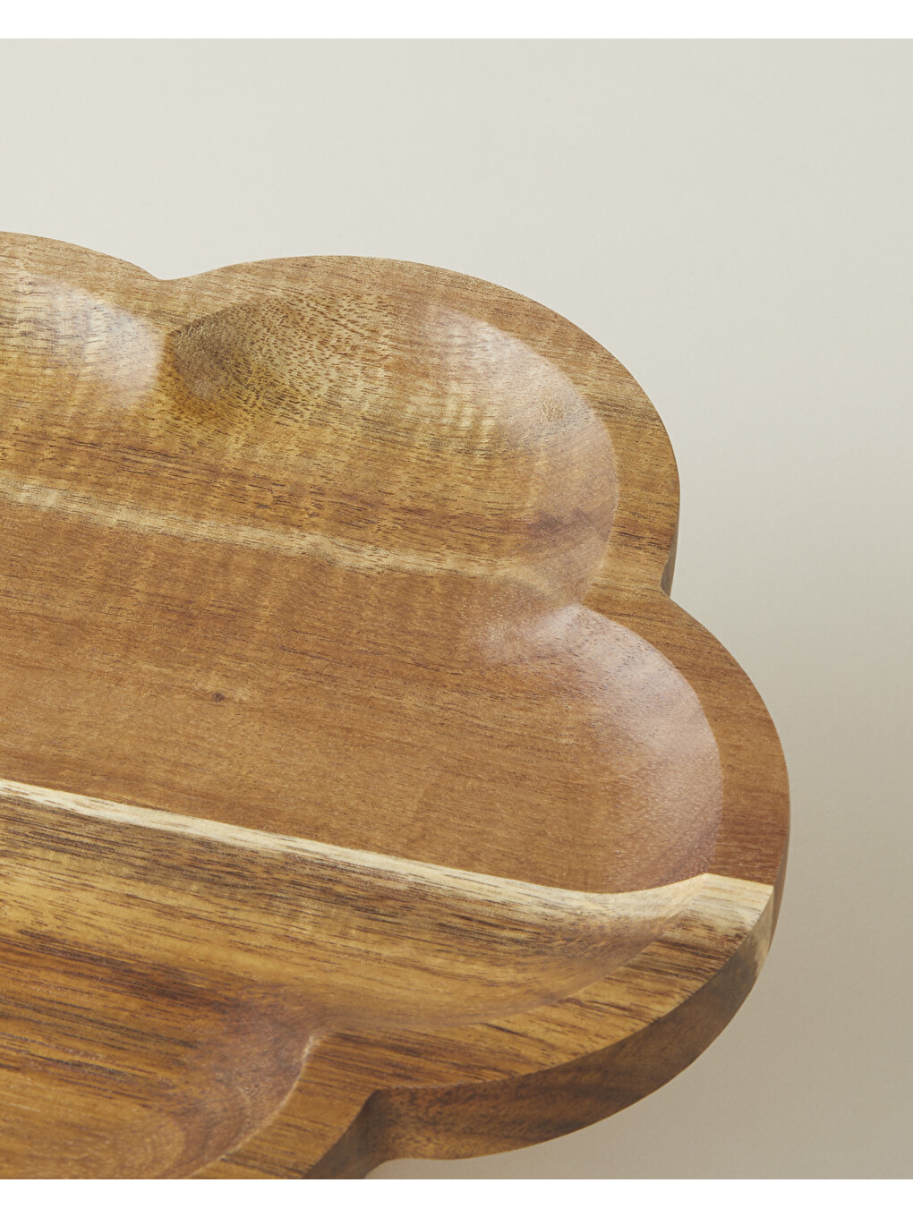 Kahverengi Anita Mdf Dekoratif Tabak 10 Cm Kahve-2