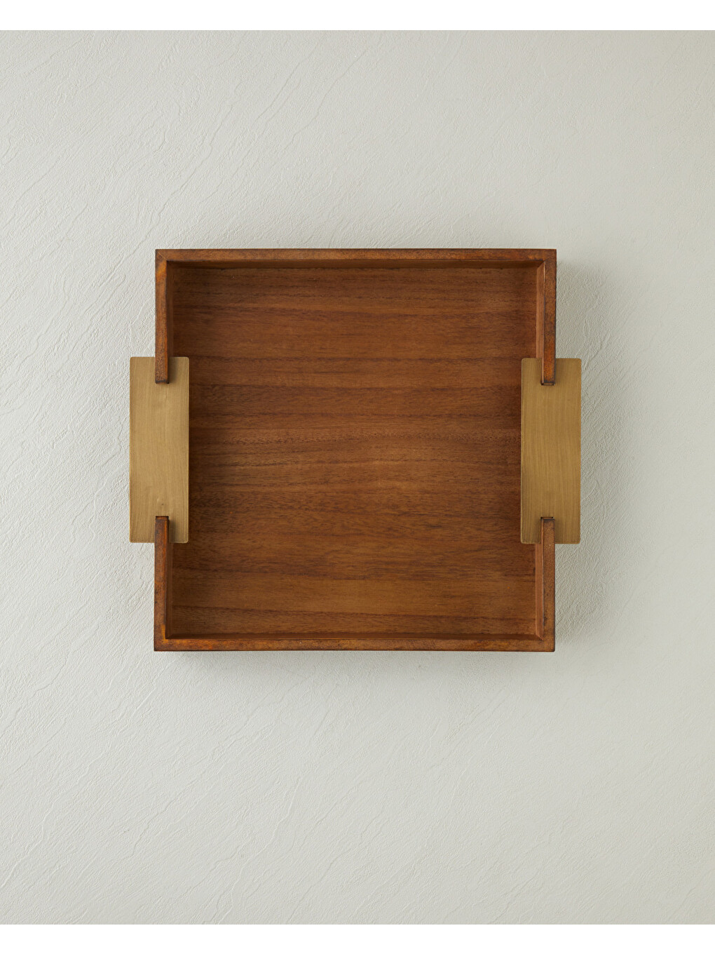 Krina Mdf Dekoratif Tepsi 34x5 Cm Kahverengi