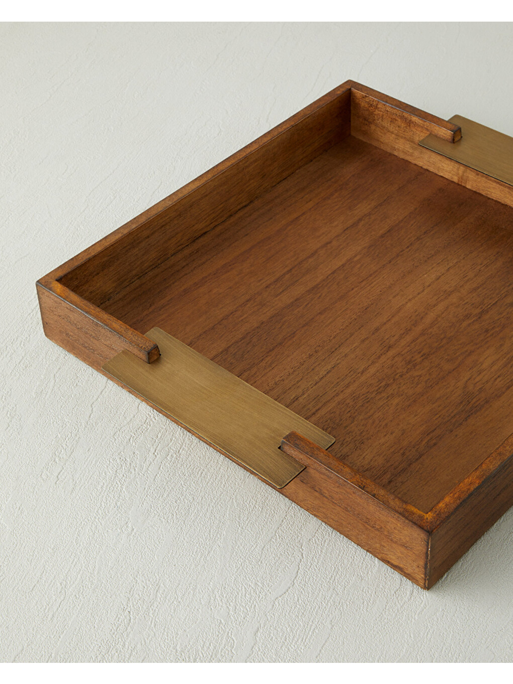Krina Mdf Dekoratif Tepsi 34x5 Cm Kahverengi-2