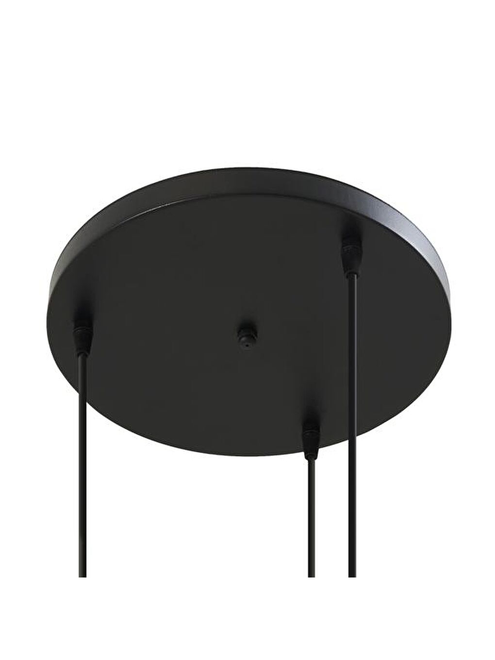 Ada 3'Lü Tepsi Avize - Füme / Siyah-6