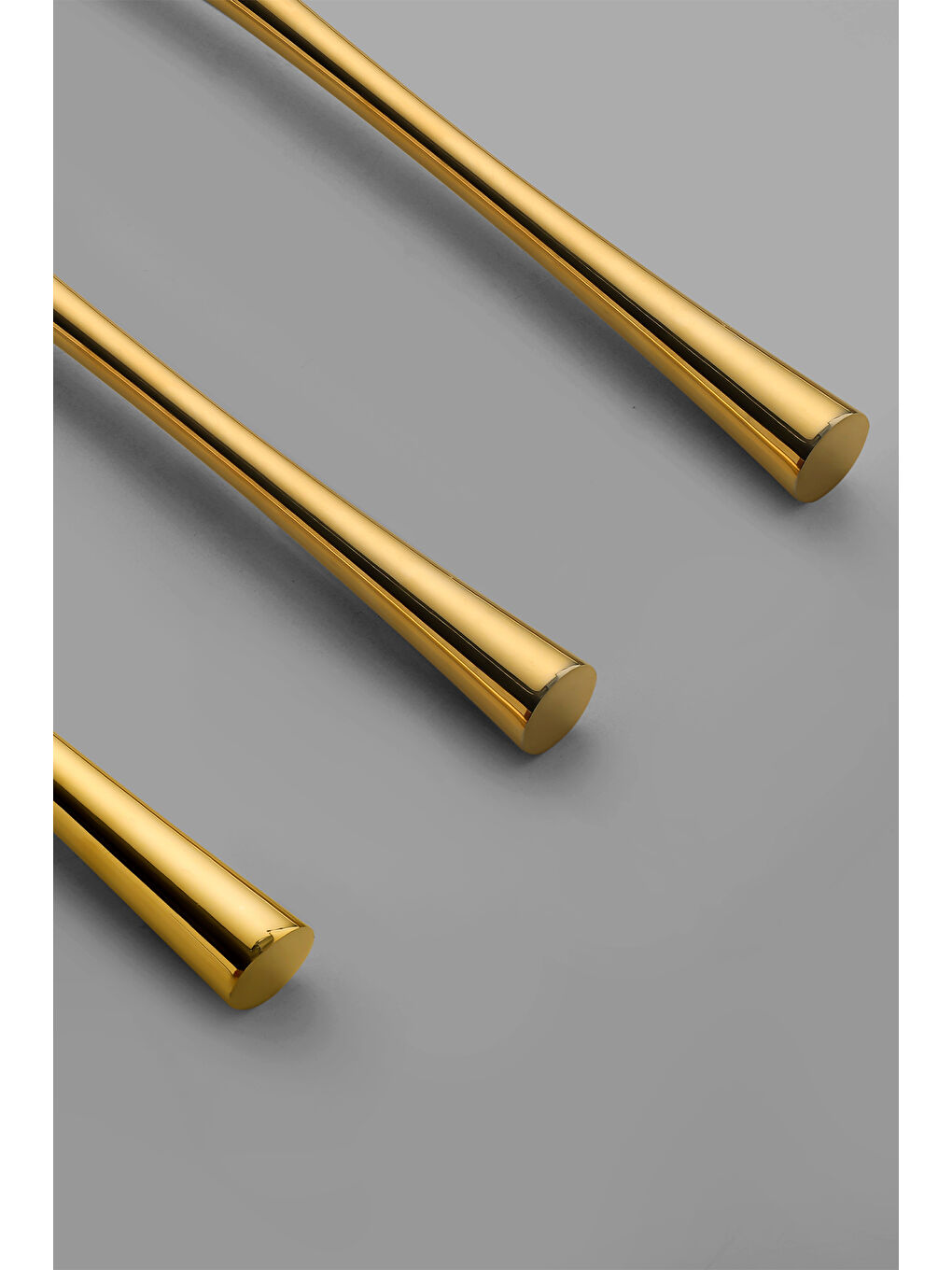 Sarı Marbella Altın Saten 5 Parça Paslanmaz Çelik Servis Takımı-2