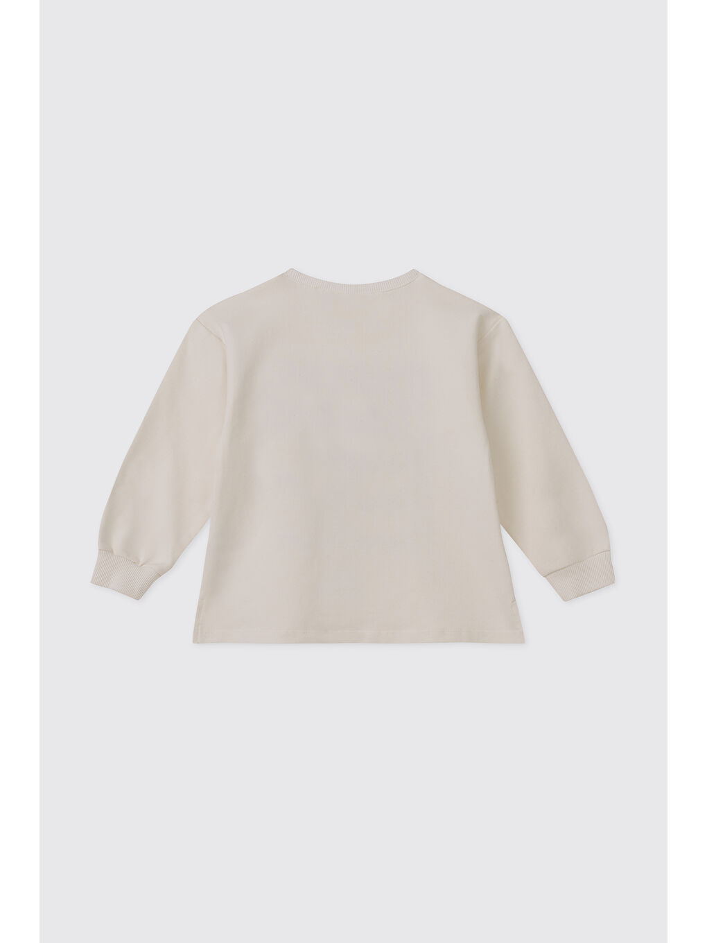 Kız Bebek Ekrulıla Sweatshirt-1