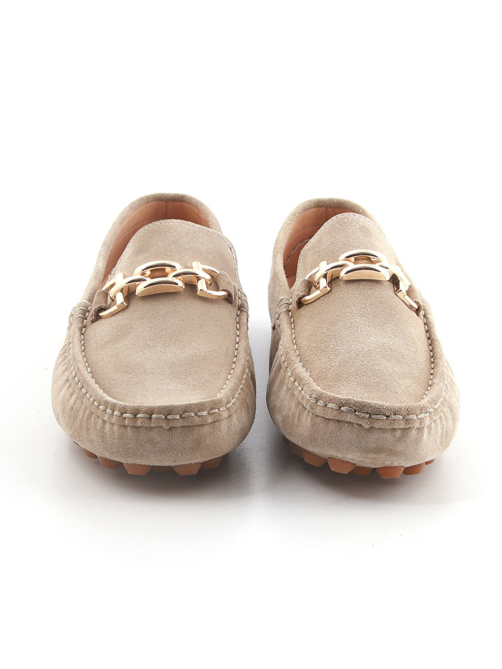 Kahverengi Erkek Oxford ( Klasik) TZ-13804 Bisküit Süet-2