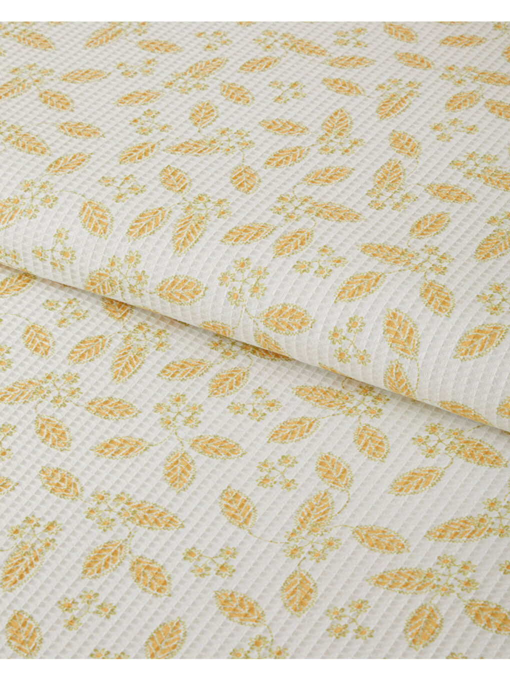 Golden Petals Çift Kişilik Pike 200x220 cm Sarı-2