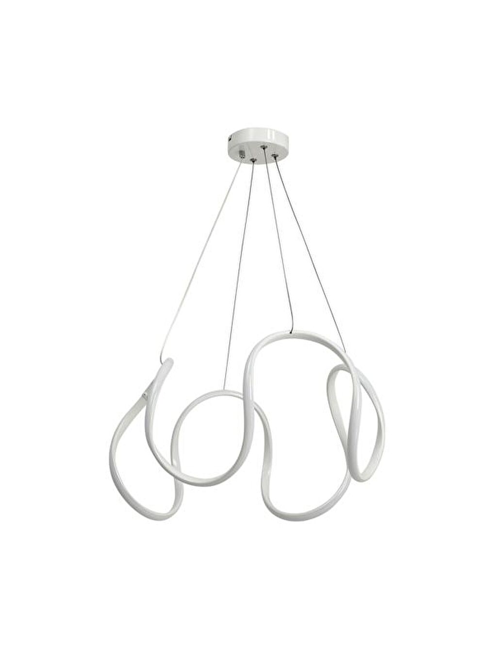 Dalga Ledli Avize - Sarı / Işığı / Beyaz-5