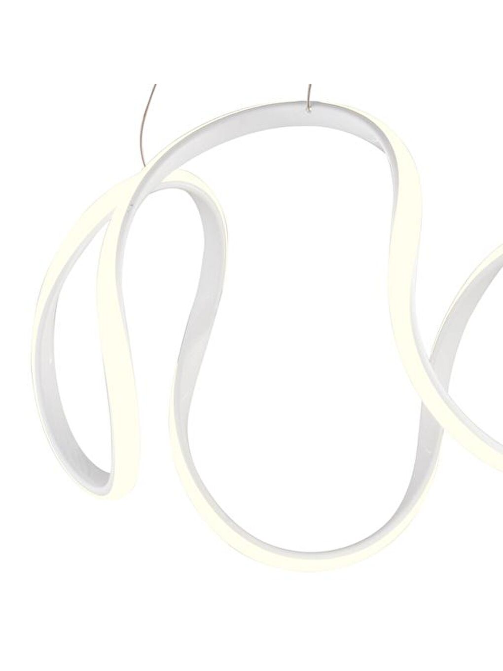 Dalga Ledli Avize - Sarı / Işığı / Beyaz-10