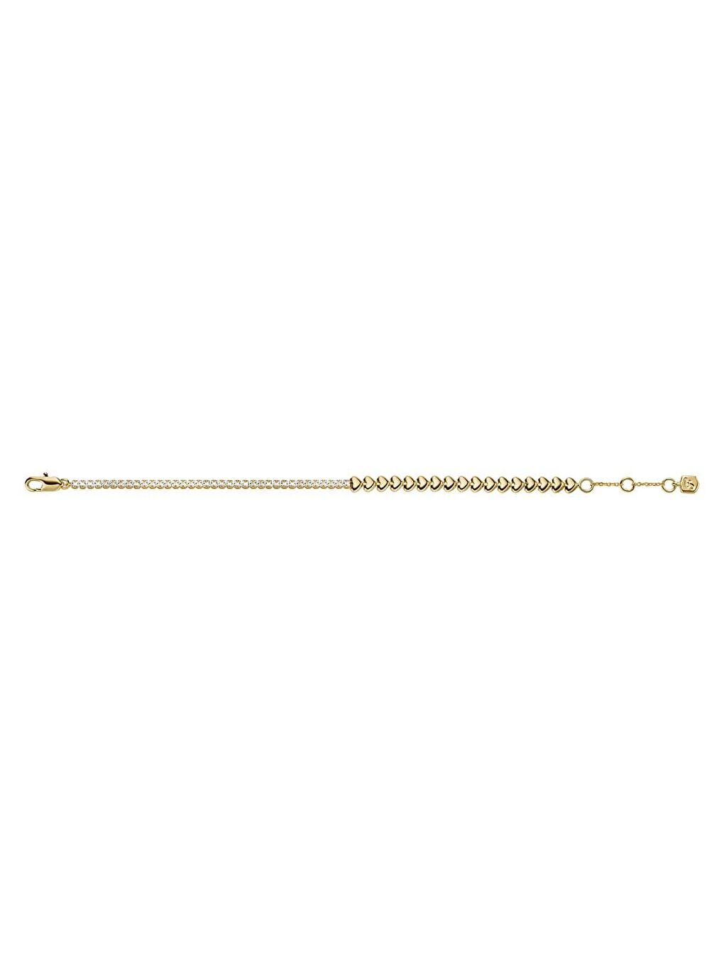 Sarı JA7303-710 Kalpli Kadın Bileklik-2