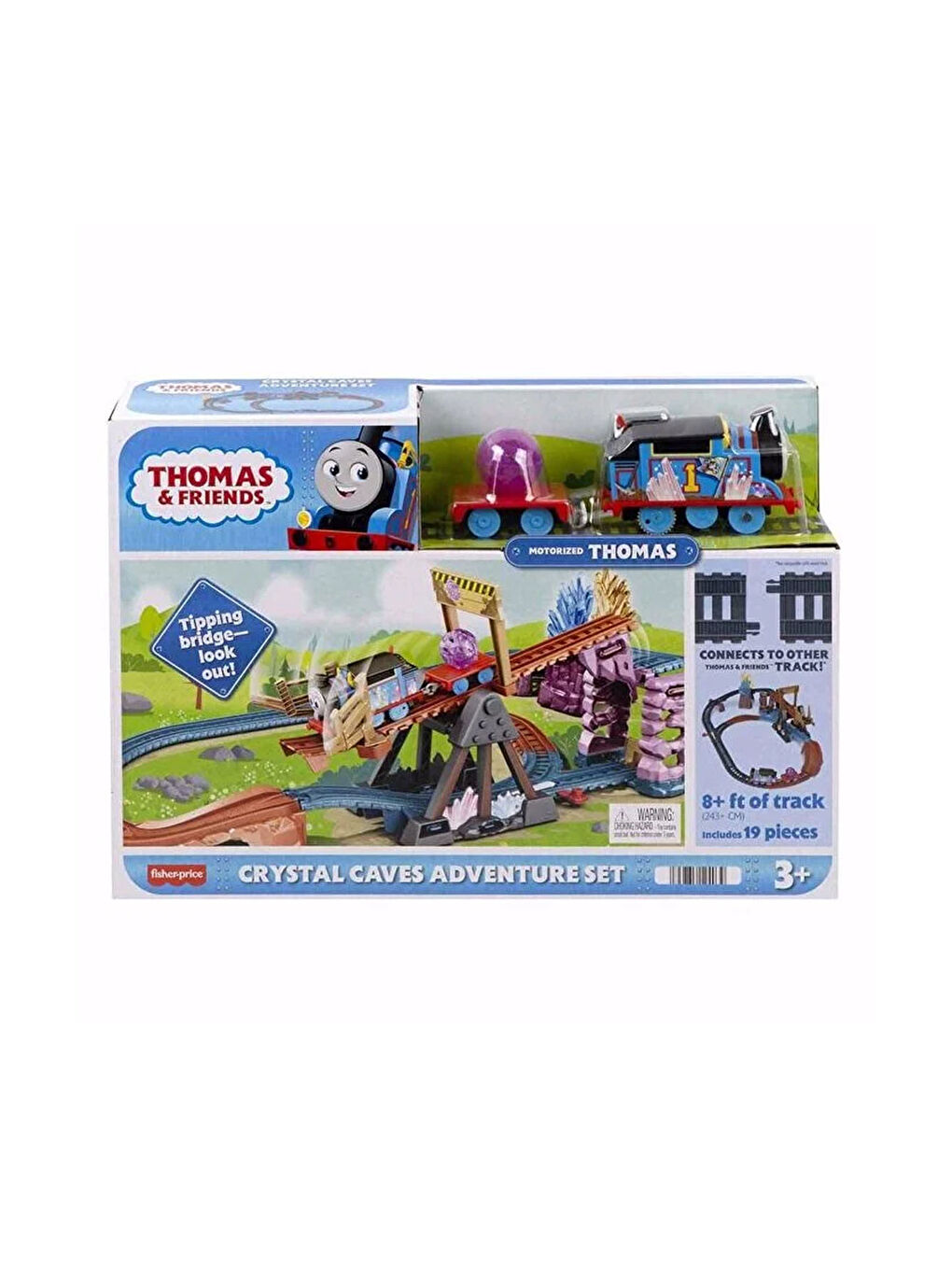 Thomas & Friends Karışık Kristal Mağaraları Macera Seti HMC28 - 3