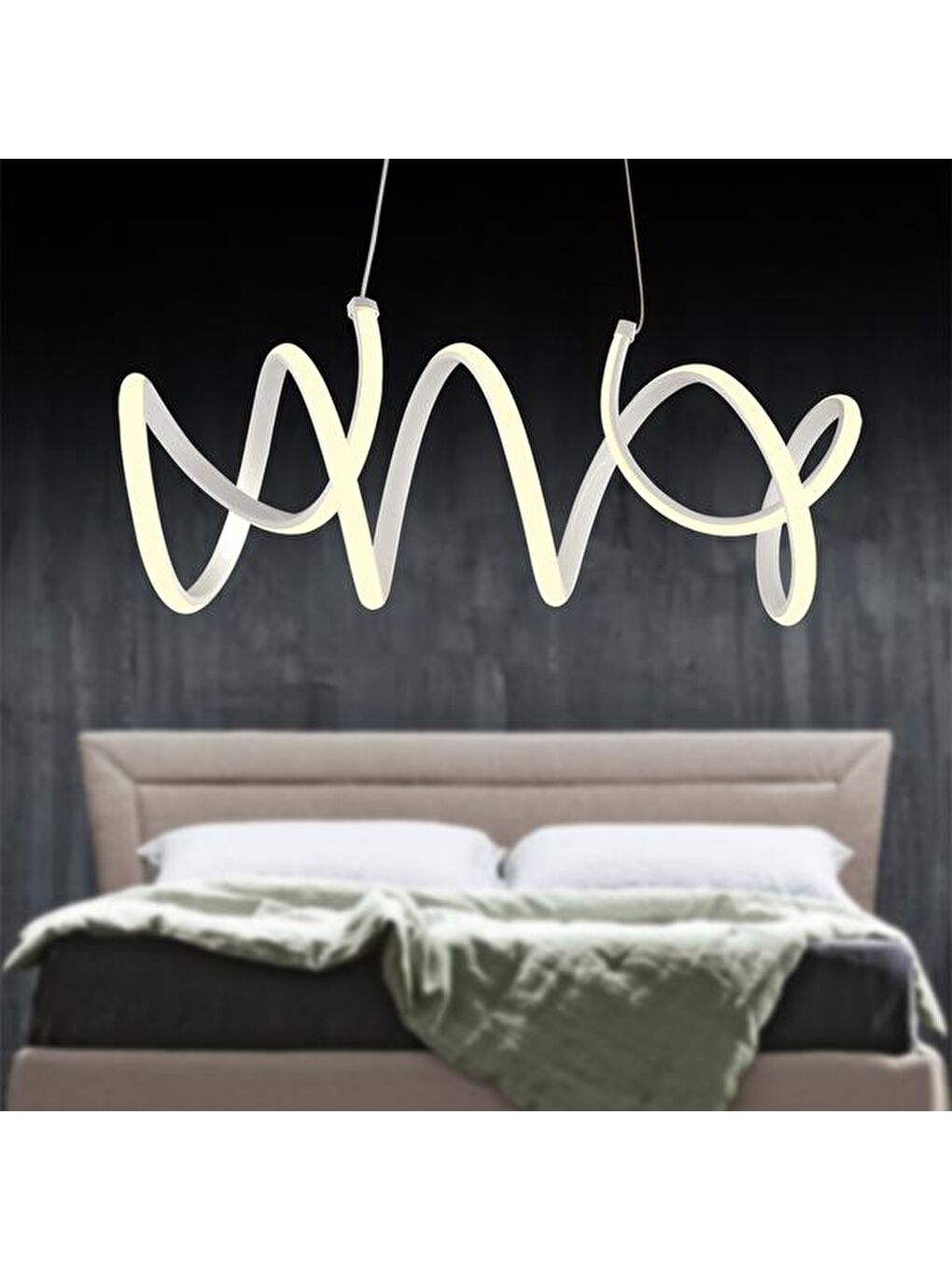 Deniz Ledli Avize - Sarı / Işığı / Beyaz-8