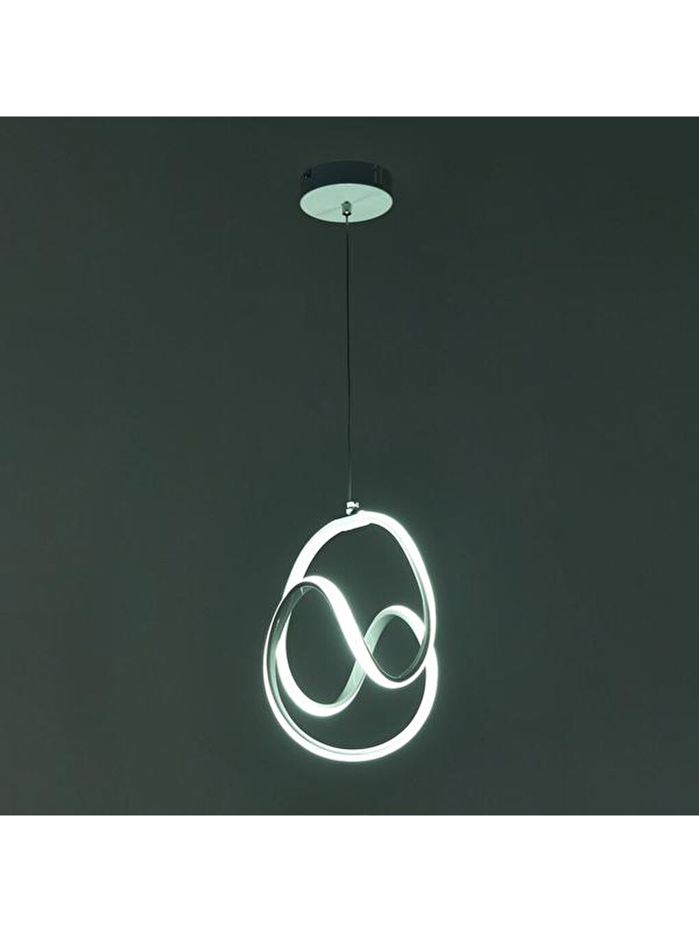 Circle Led Avize - Sarı / Işığı / Beyaz