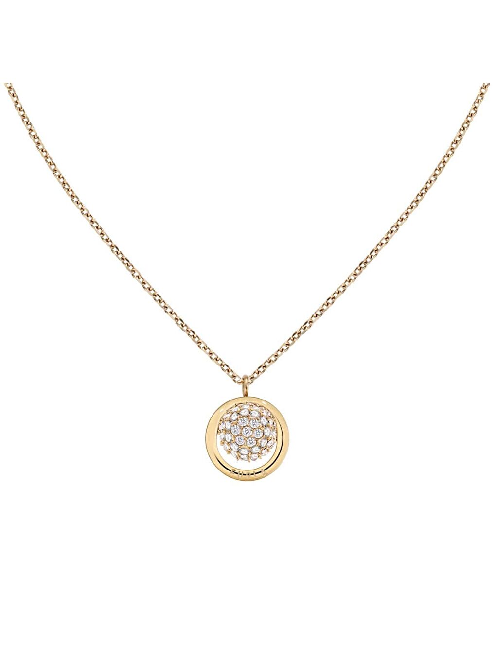 Sarı FJ1316NTU Kadın Kolye-3