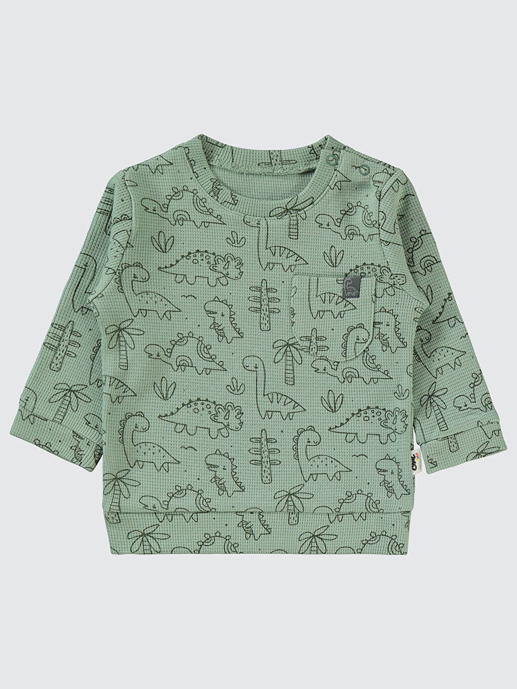 Baby Erkek Bebek Takım 6-18 Ay Soft Haki-2