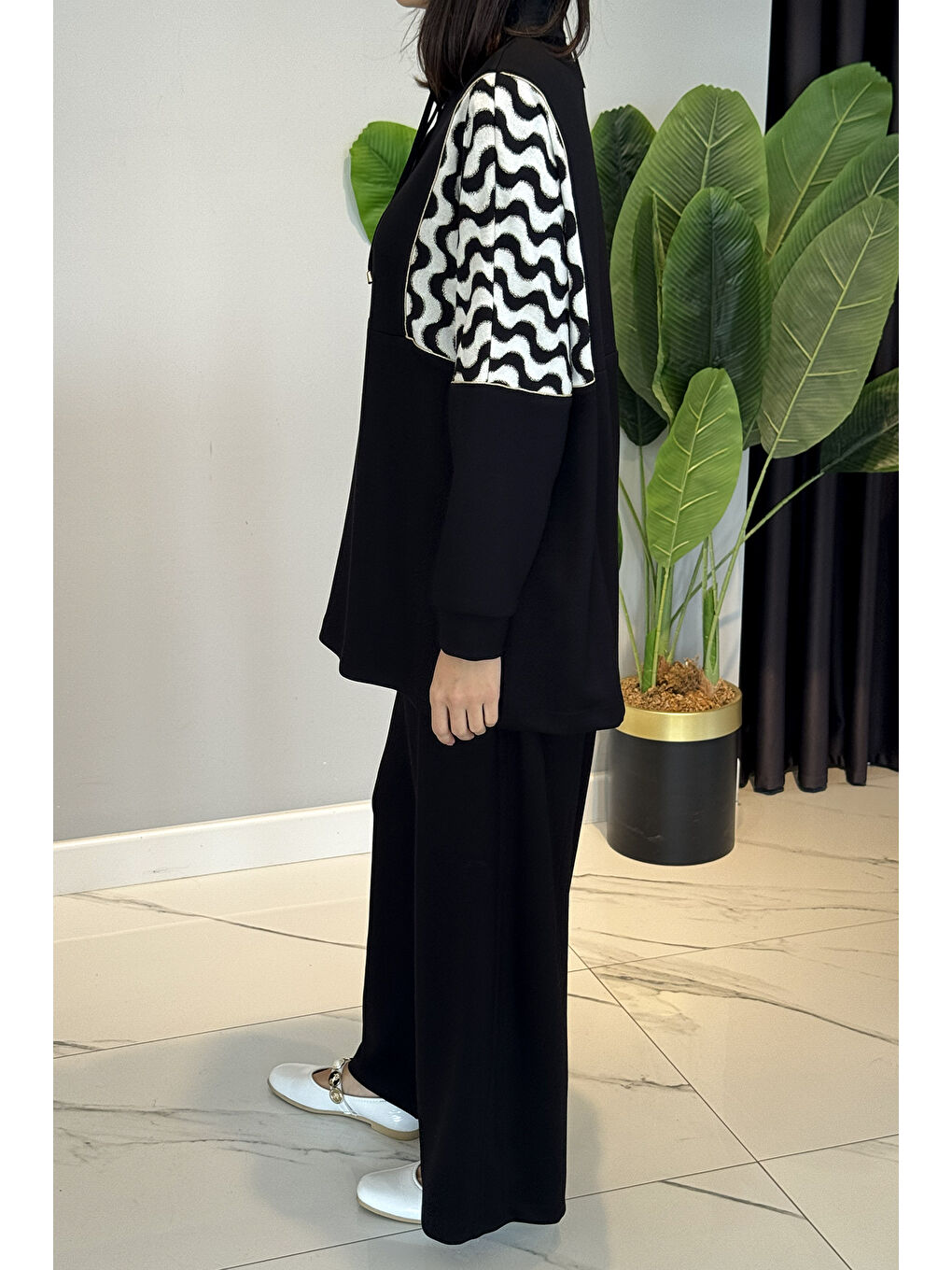 Düşük Kol 2li Takım 25120 Siyah-2