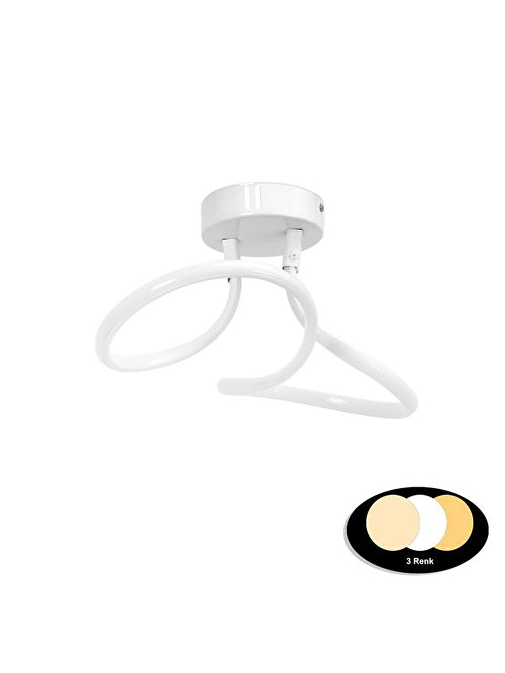 Lara Ledli Avize - Sarı / Işığı / Beyaz-6