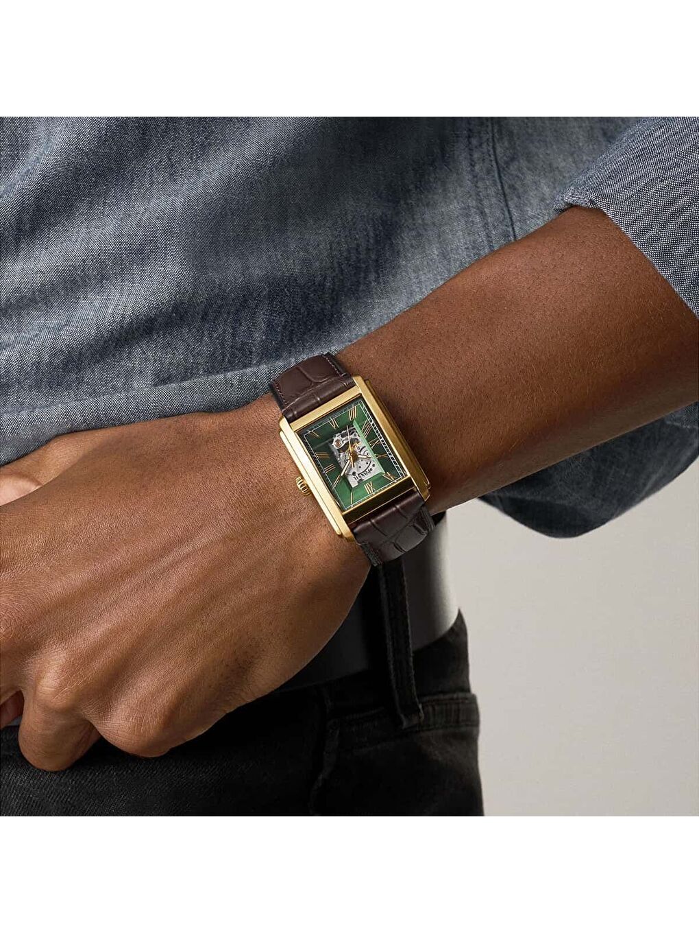 Kahverengi FME3271 Erkek Kol Saati-4