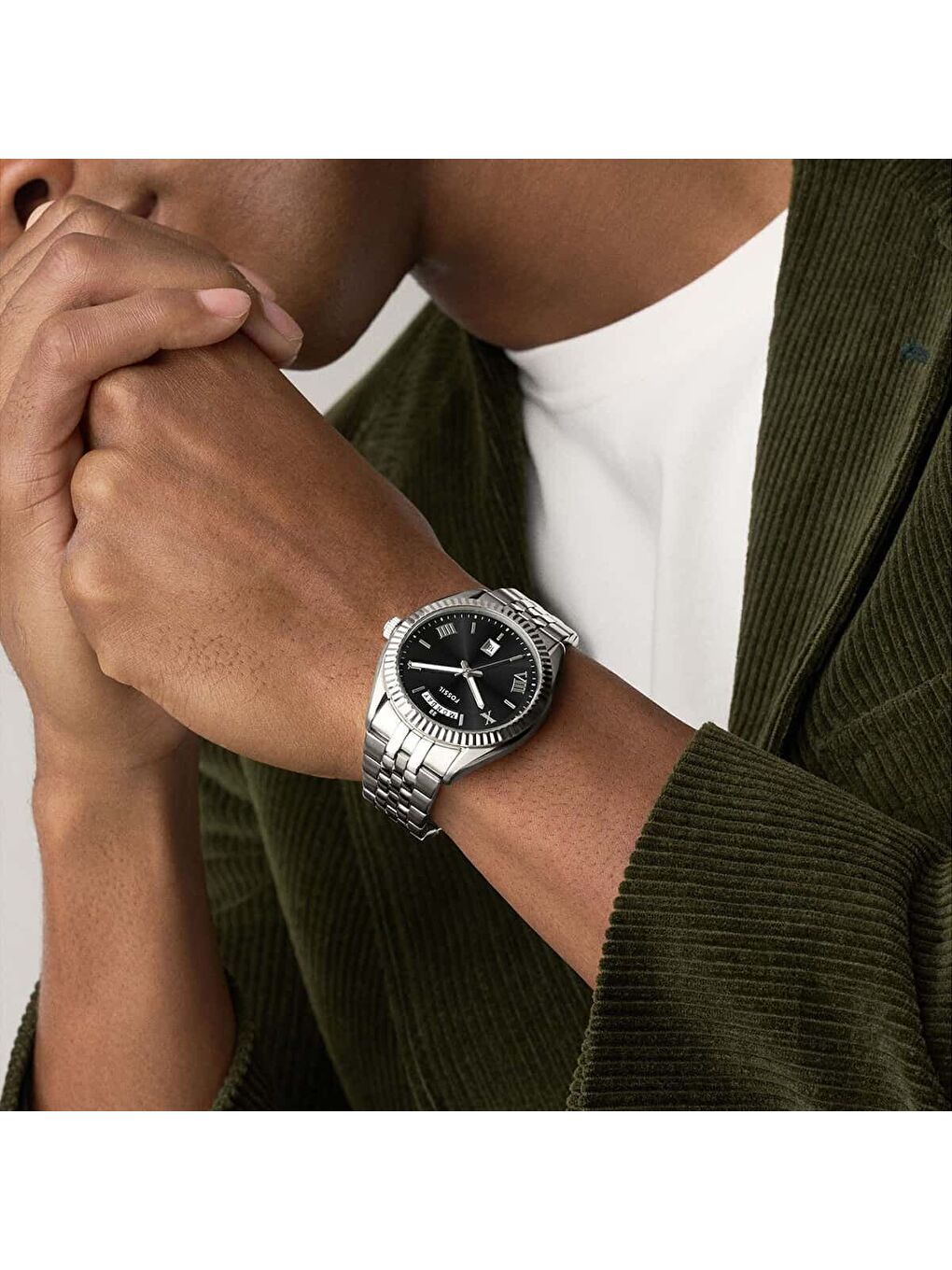 Gri FFS6139 Erkek Kol Saati-4