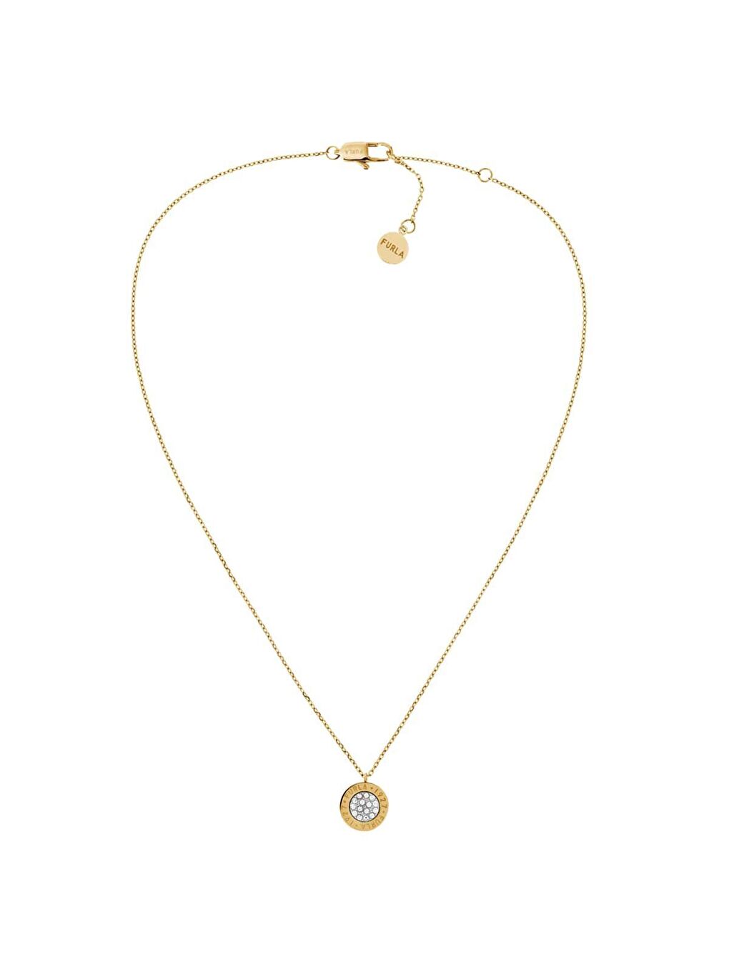 Sarı FJ1118NTU Kadın Kolye