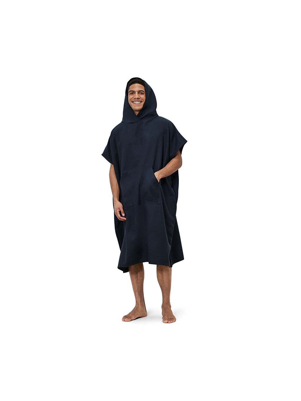 Lacivert Üst Değiştirme Pançosu, Düz Renk-2