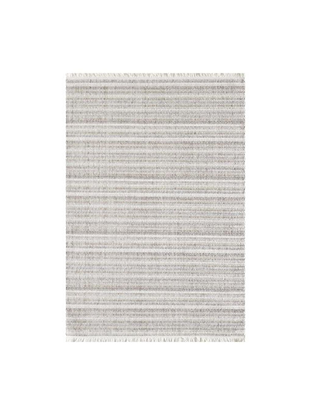 Ekru Agra Pearl İskandinav Desenli Salon Halısı - Krem - 120x180 cm