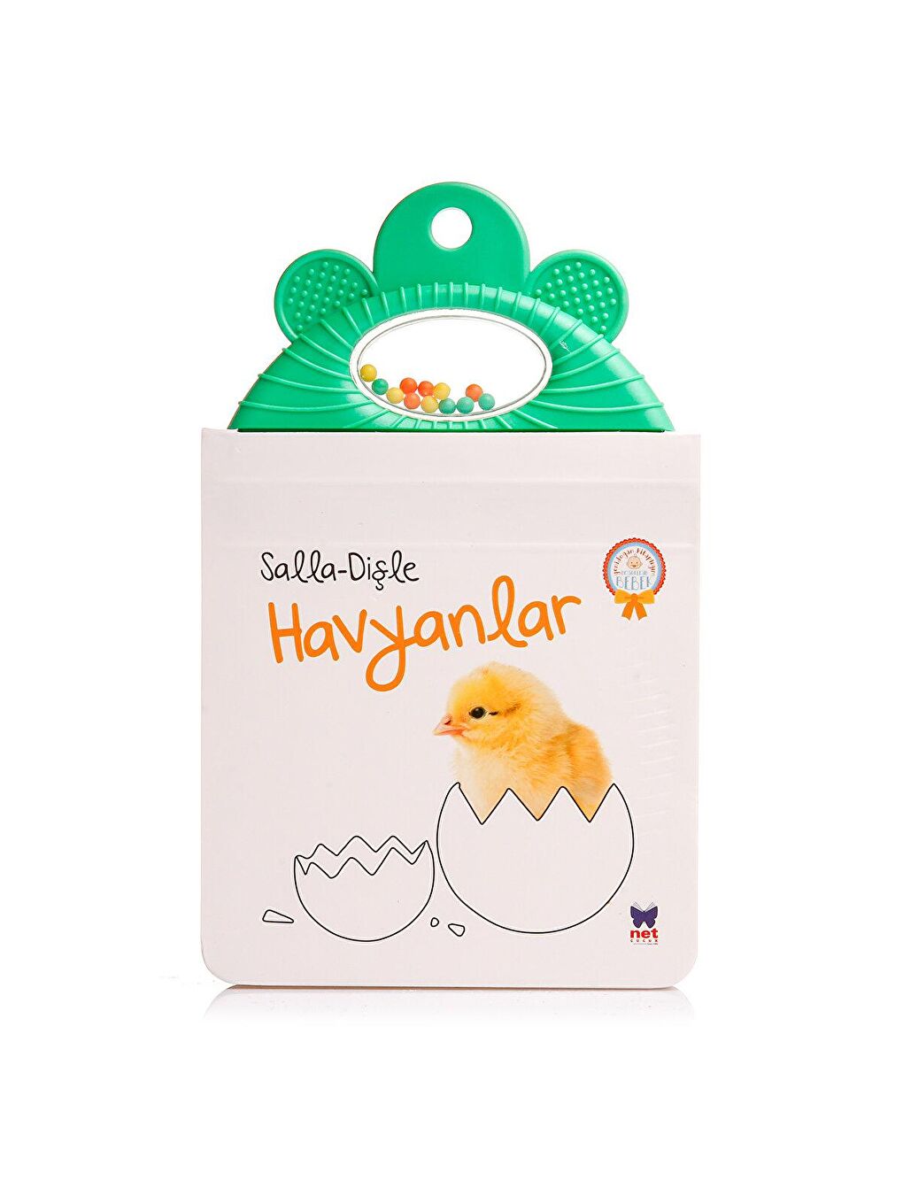 Net Çocuk Yayınları Karışık Salla Dişle Hayvanlar Bebek Kitabı