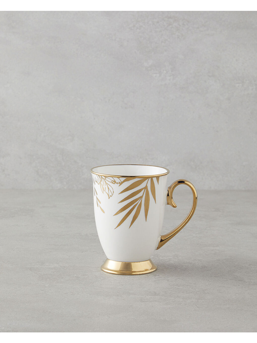 Sarı Royal Gold New Bone China Kupa 290 ml Gold
