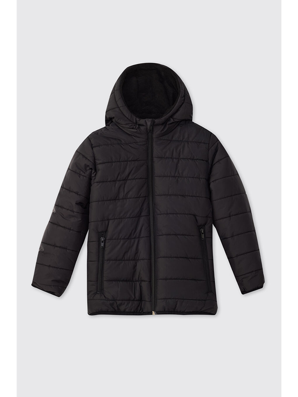 Erkek Çocuk Siyah Mont