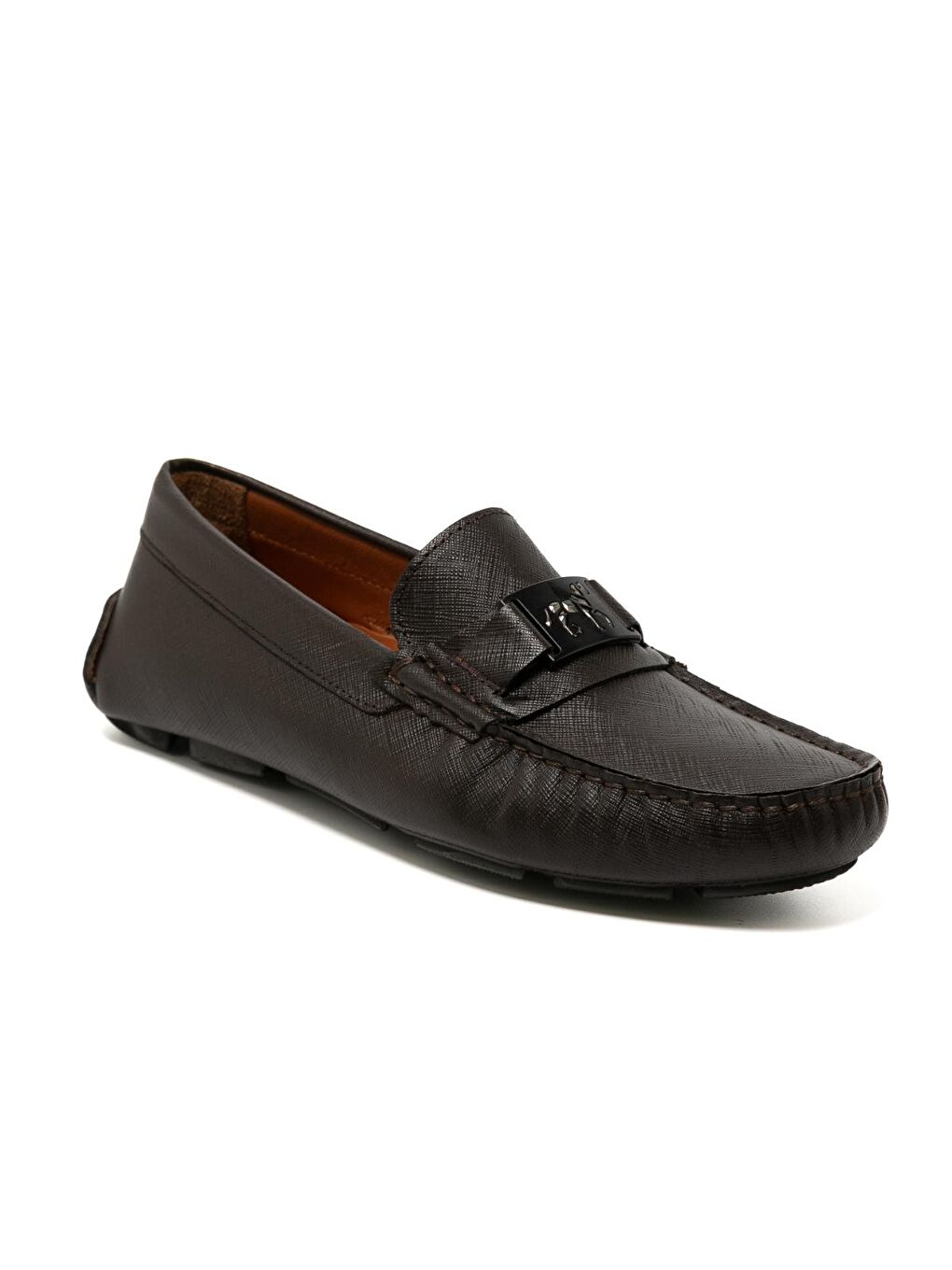 Kahverengi Erkek Oxford ( Klasik) MO-7574A043-7574 Kahve Antik B-127 Baskı-1