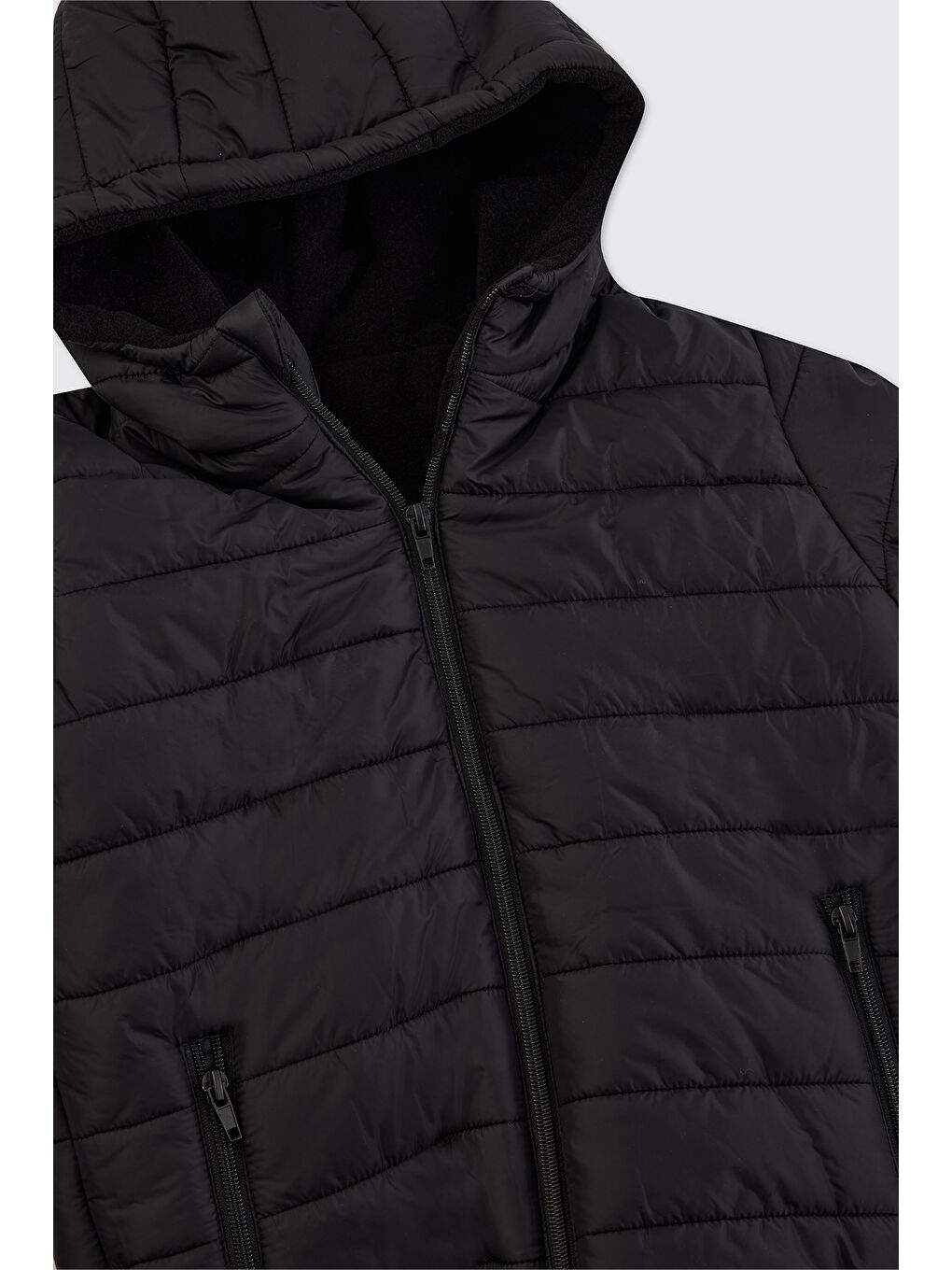 Erkek Çocuk Siyah Mont-2