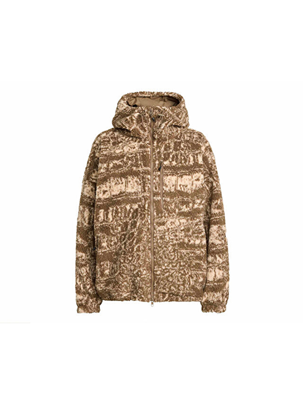 By Stella Mccartney Print Flz Kadın Outdoor Ceketi Jm3675 Kahverengi