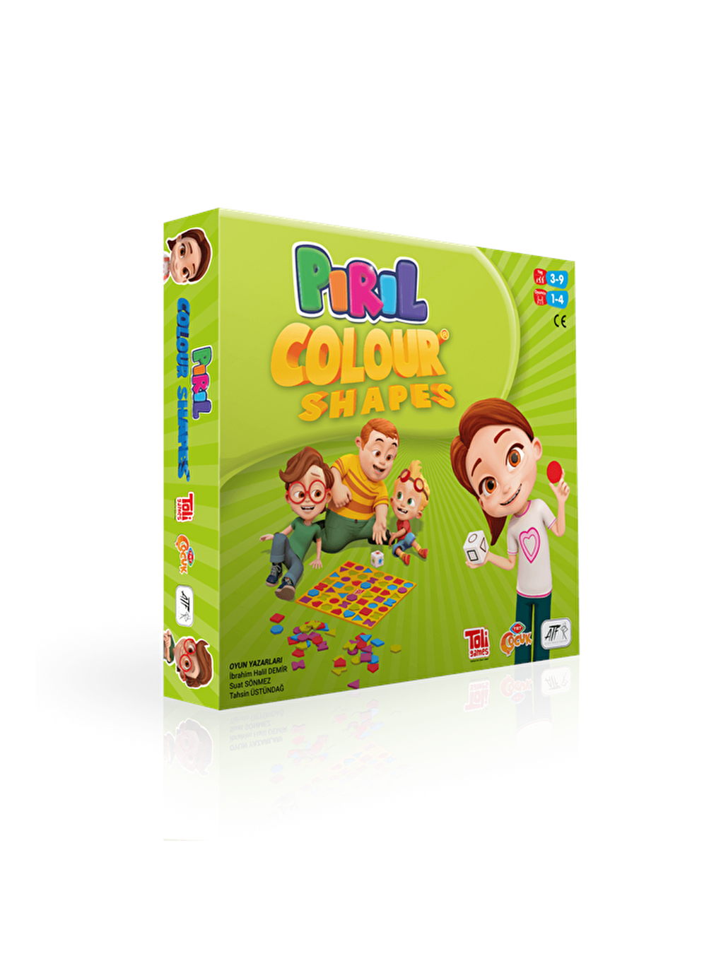 Toli Games Karışık Pırıl Colour Shapes Zeka Oyunu