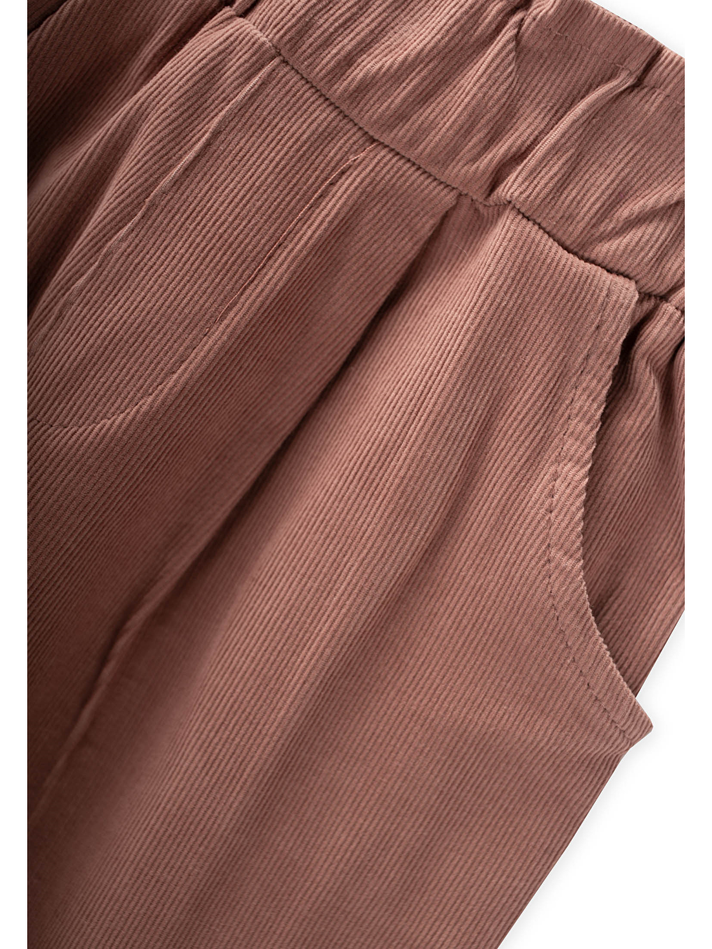 Kahverengi Kadife Boyfriend Pantolon 1-8 Yaş A.Kahve-2