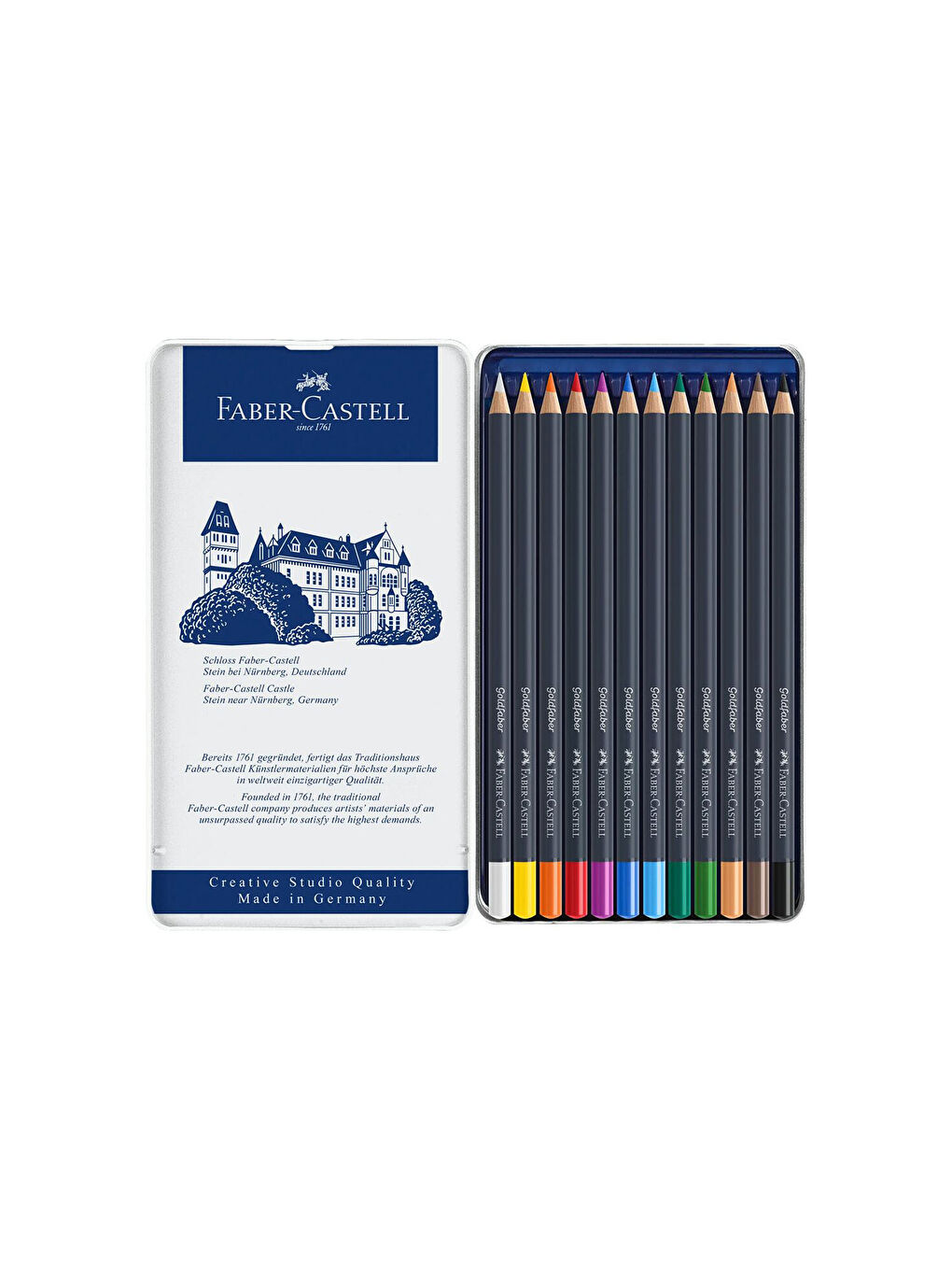 Goldfaber 12'li Boya Kalemi,Yüksek Pigmentli, Canlı ve Parlak Renkler-2