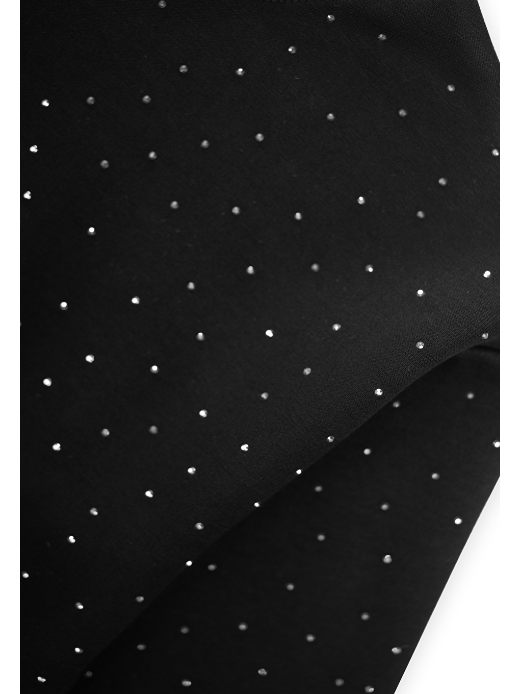 Komple Taşlı Modal Takım 8-13 Yaş Siyah-2