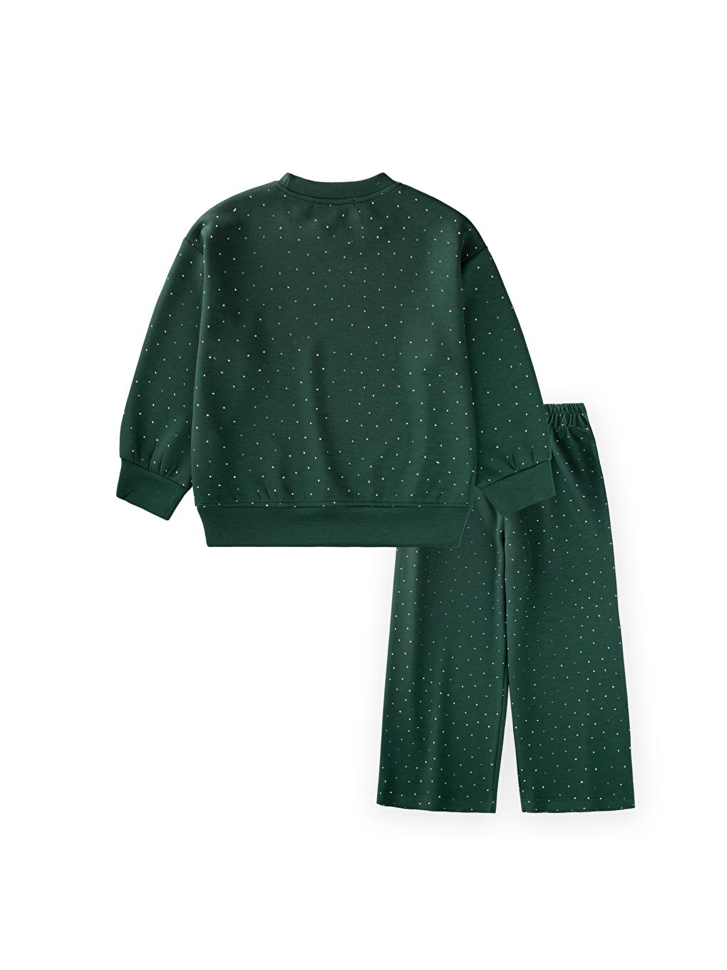 Komple Taşlı Modal Takım 8-13 Yaş Yeşil-1