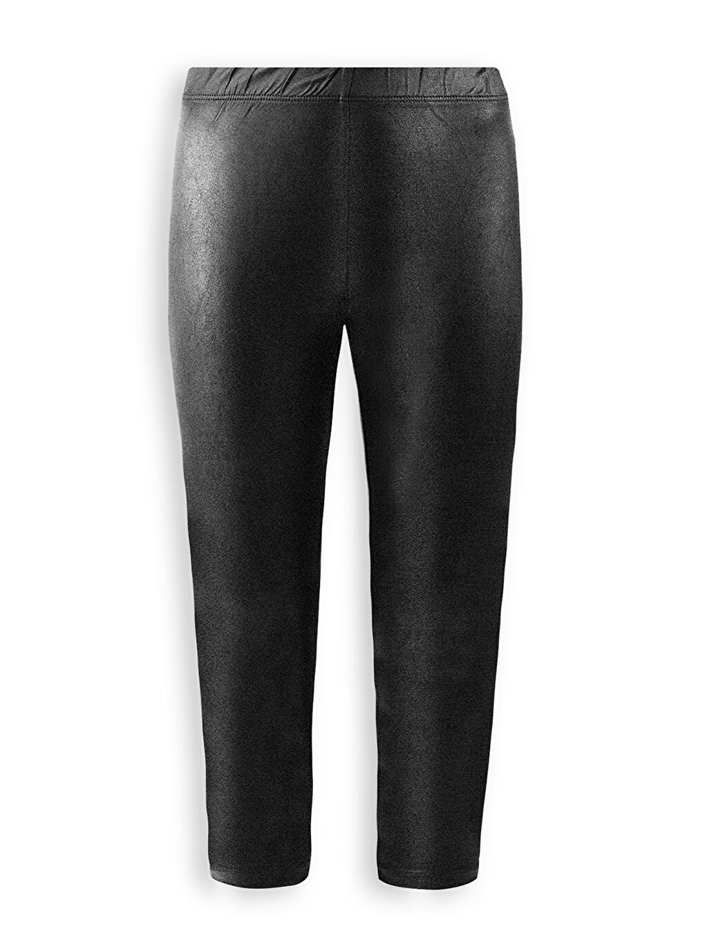 Siyah Kız Çocuk Disko Parlak Tayt-1