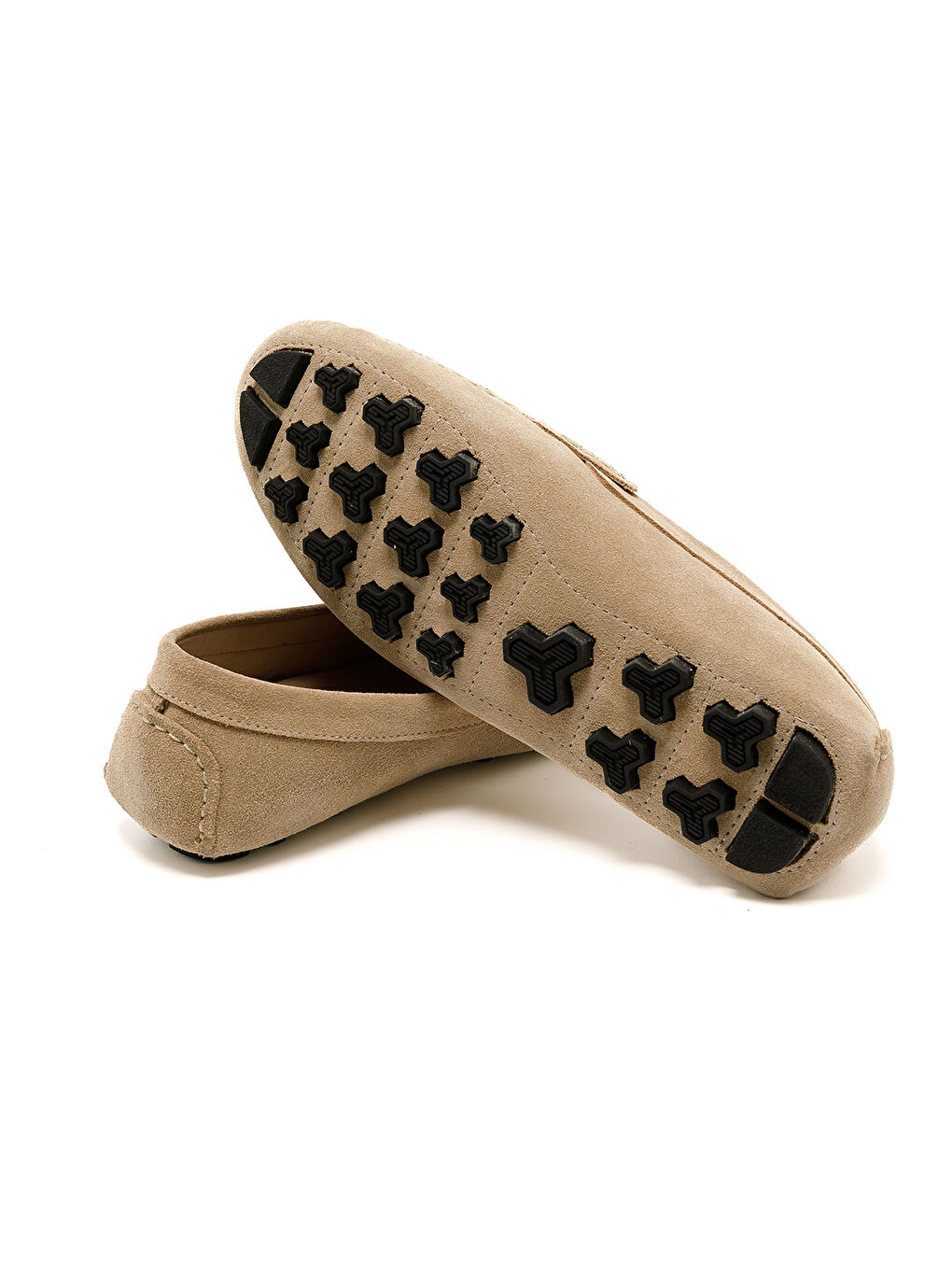 Kahverengi Erkek Oxford ( Klasik) TZ-14553 Bisküit Süet-5