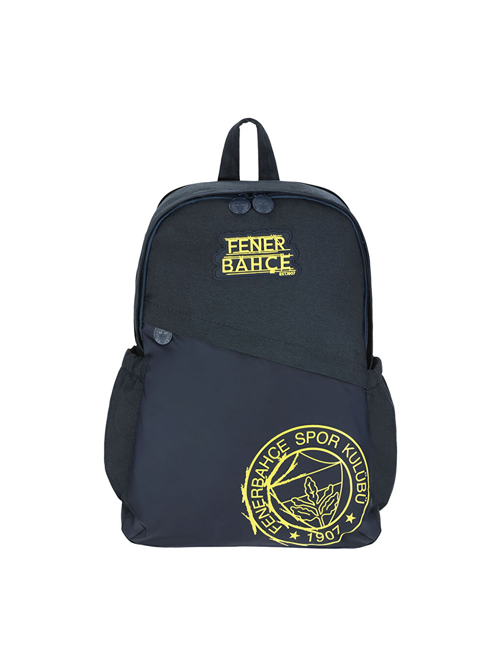 Sarı Logo Detaylı Lacivert Sırt Çantası 25737