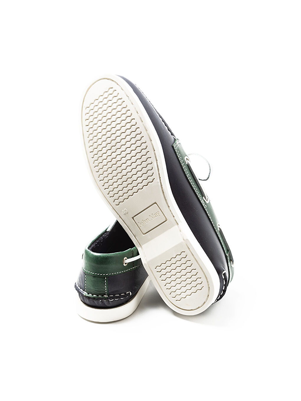 Lacivert Erkek Oxford ( Klasik) AG- 20060-B3 PULLUP LACI + PULLUP YESIL 969 BEYAZ-4