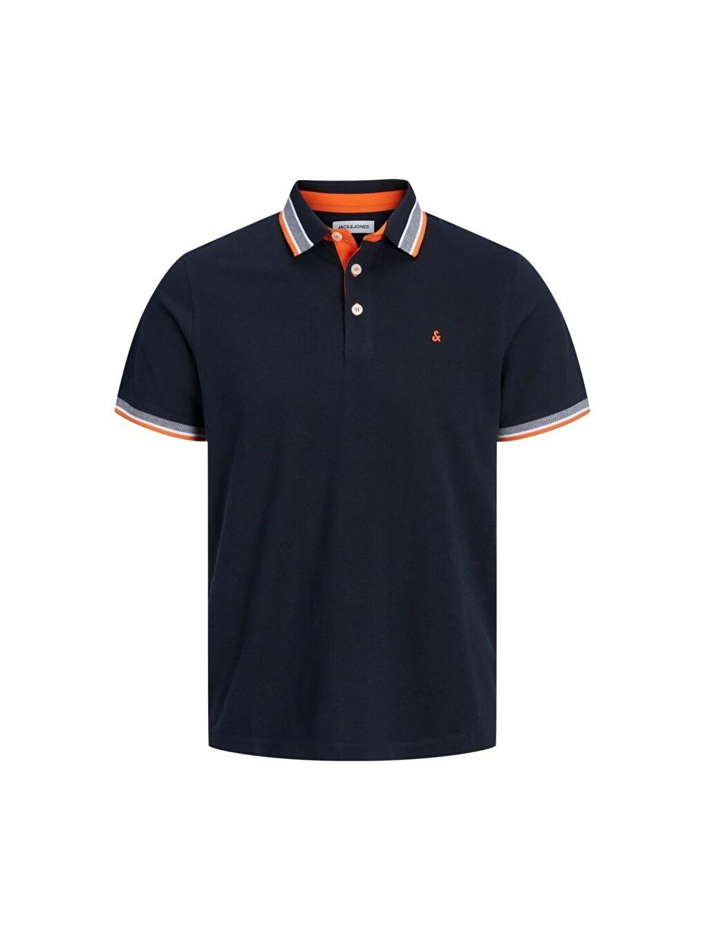 Jack & Jones Paulos Erkek Lacivert Klasik Yaka Polo Tişört