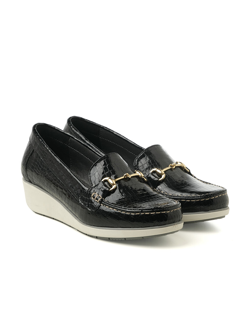 Kadın Oxford ( Klasik) EL-7186 054 Siyah (2588) Mısır (3085)-2