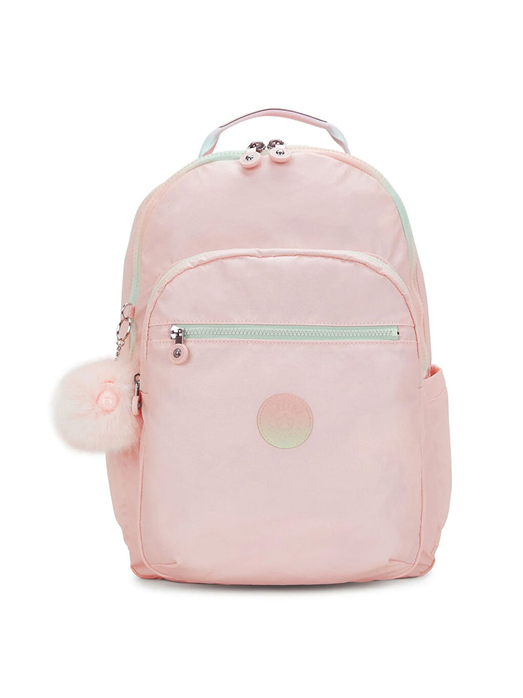 Kipling Pembe Seoul College Okul Çantası Blush Metallic KI7547E7L