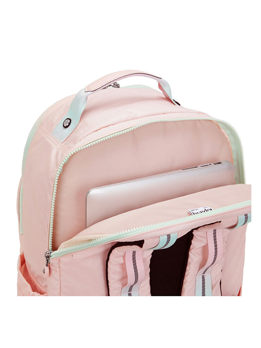 Kipling Pembe Seoul College Okul Çantası Blush Metallic KI7547E7L - 1