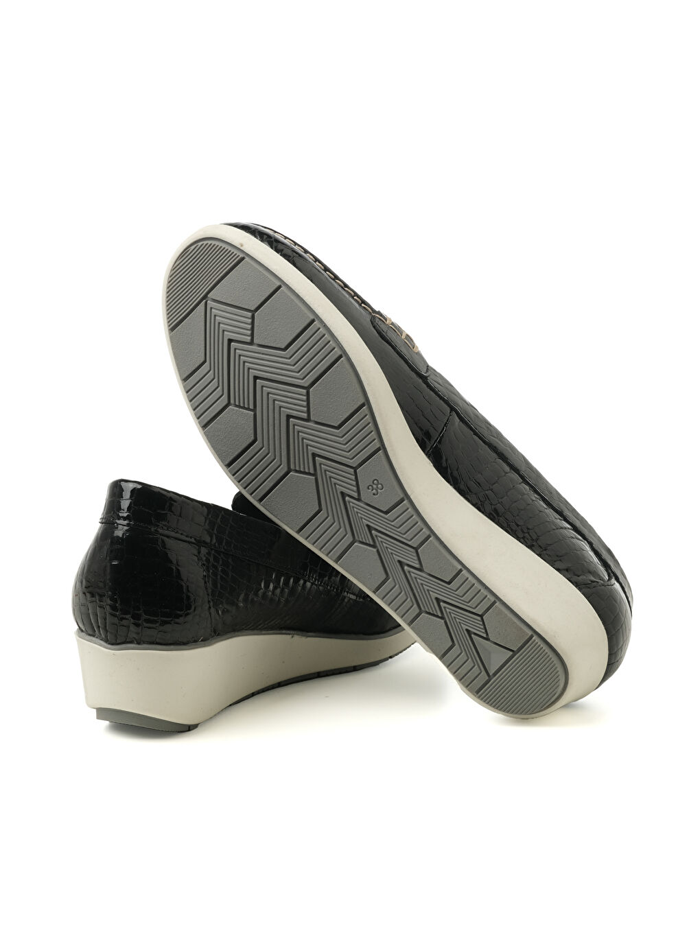 Kadın Oxford ( Klasik) EL-7186 054 Siyah (2588) Mısır (3085)-4