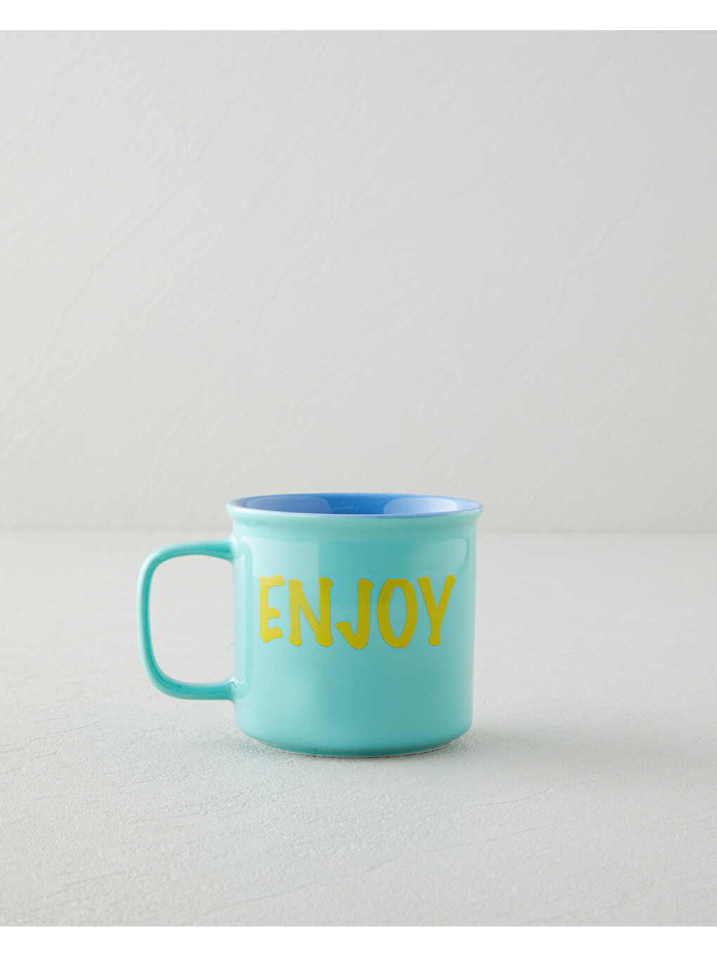 Cheer And Enjoy Seramik Kupa 315 Ml Yeşil