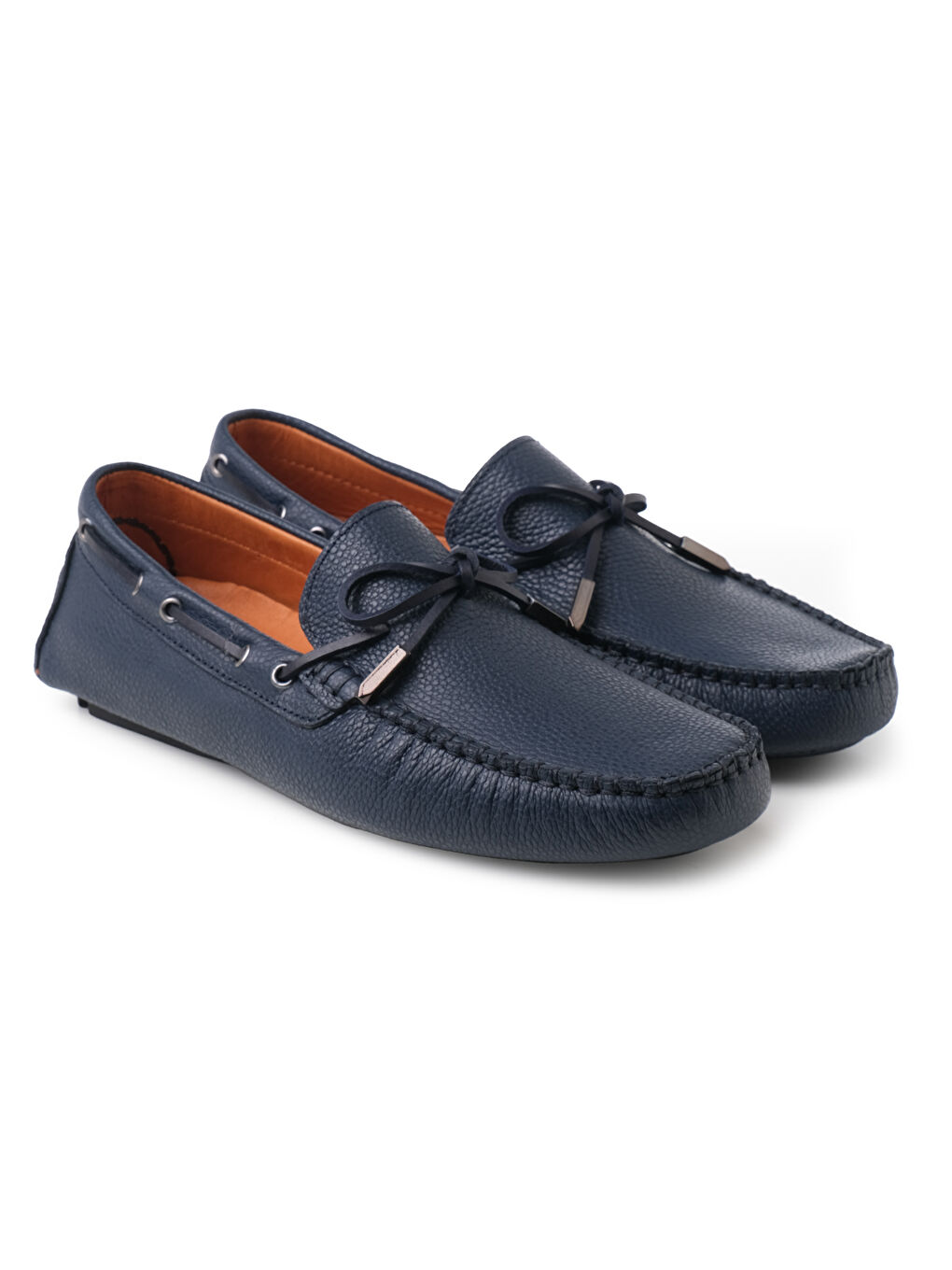 Lacivert Erkek Oxford ( Klasik) TZ-14351 Laci Floater-2