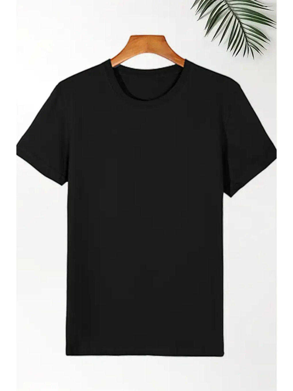 Karışık Erkek 4'Lü Paket Siyah-Kahverengi-Kırmızı-Sarı Slim Fit Dar Kesim %100 Pamuk Bisiklet Yaka Tişört-4