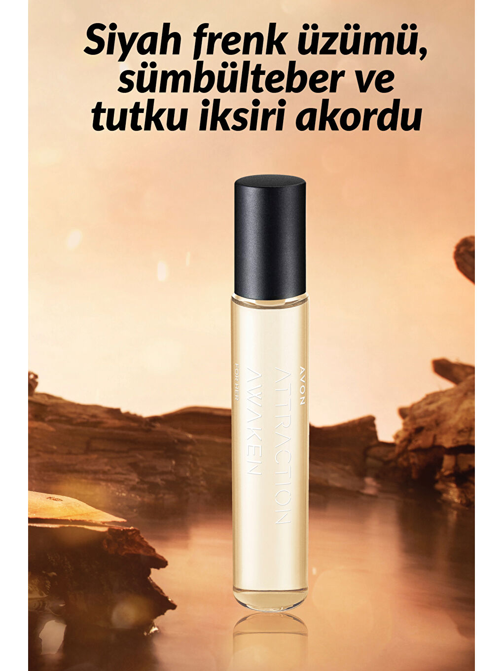 AVON Renksiz Attraction Awaken Kadın Parfüm Edp 10 Ml. Üçlü Set - 2