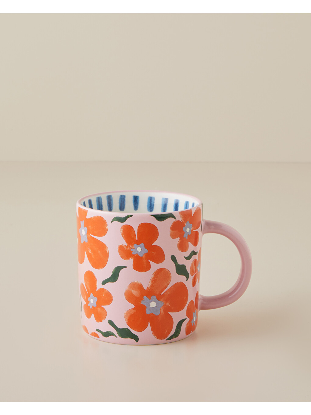 Beyaz Bright Bliss New Bone China Kupa 370 Ml Renkli