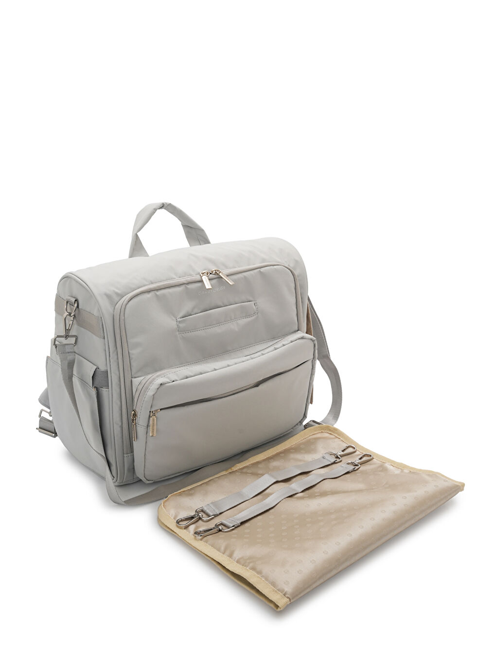 BlissMate Antibakteriyel Astarlı Doğum ve Yeni Doğan Çıkışı İçin Anne Bebek Sırt Çantası-4